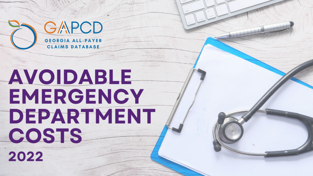 Avoidable Emergency Department Costs AllPayer Claims Database